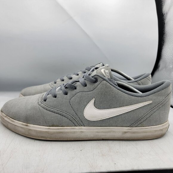 Nike SB Check Solarsoft Mens 13 Gray Skateboard Shoes Athletic Casual 843896-003 - Picture 14 of 15